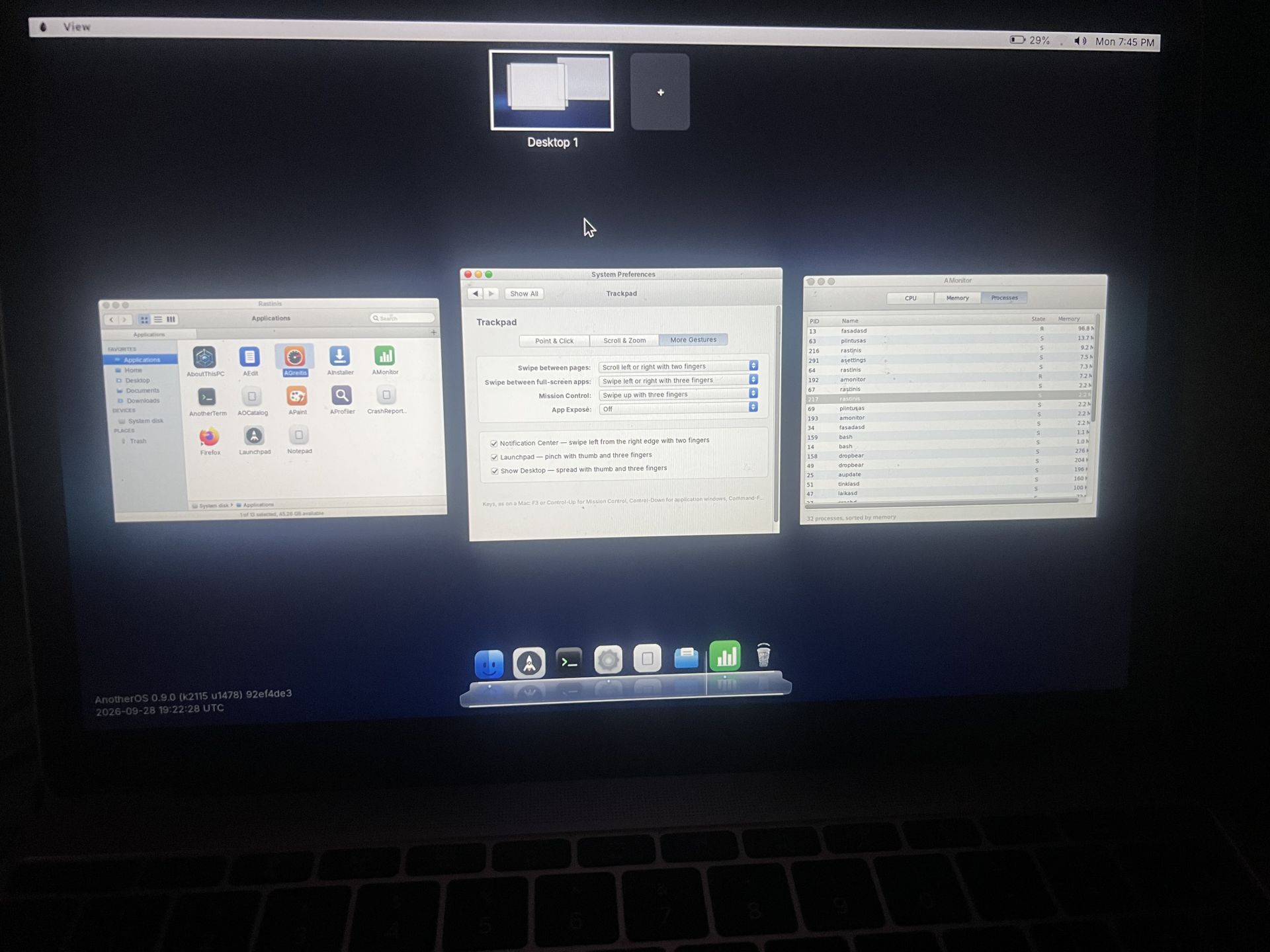 Desktop expose