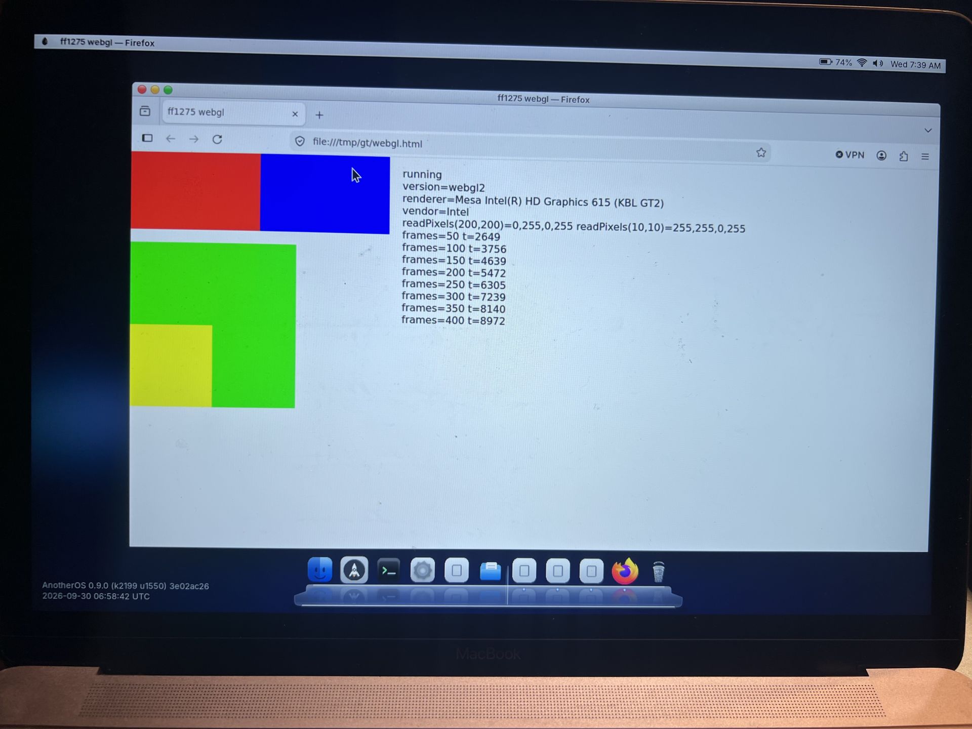 Webgl2 acceleration