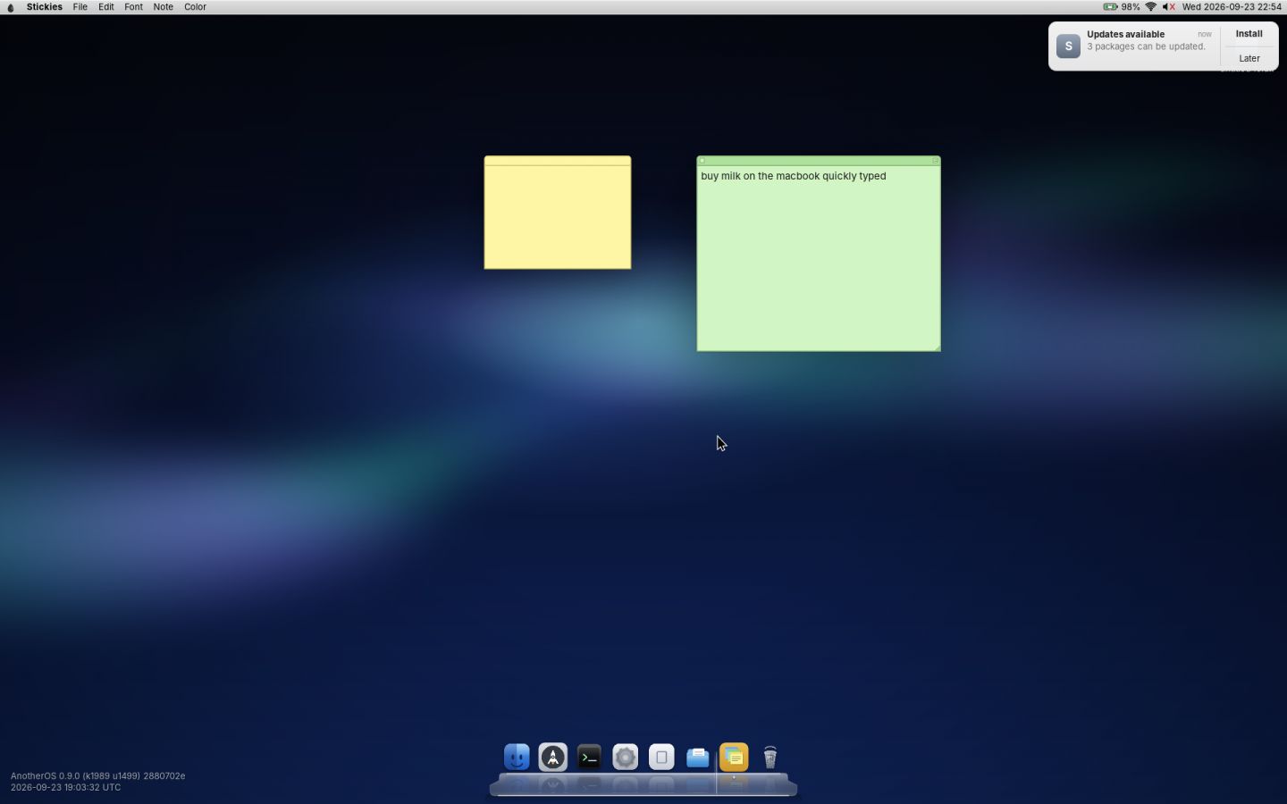 Automatic updates