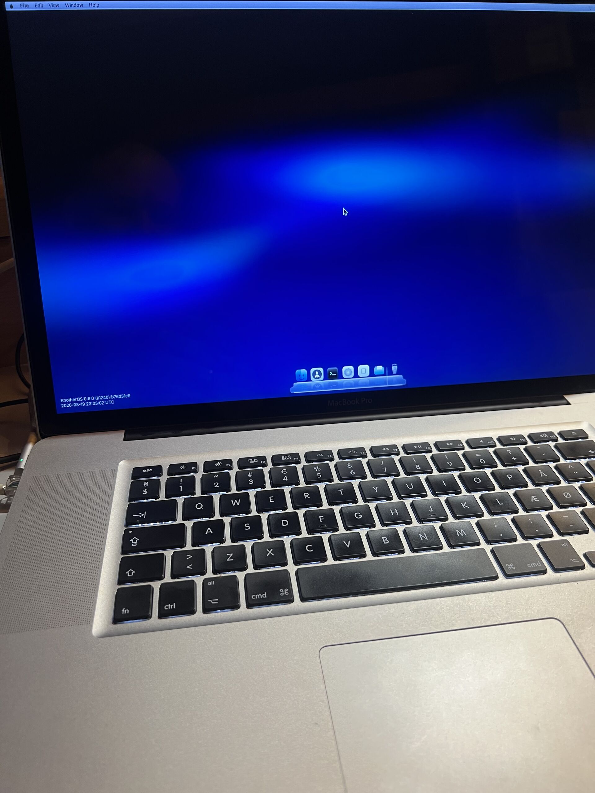 On a MacBookPro8,3