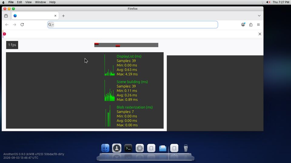 Firefox, first light